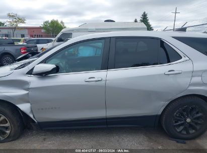 Lot #2996535136 2021 CHEVROLET EQUINOX AWD LT