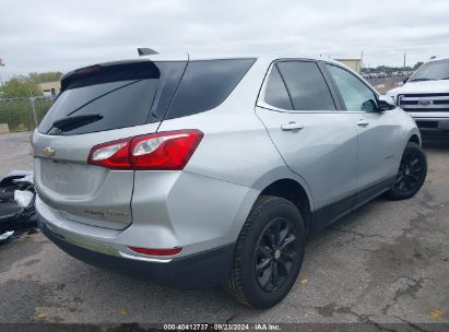 Lot #2996535136 2021 CHEVROLET EQUINOX AWD LT