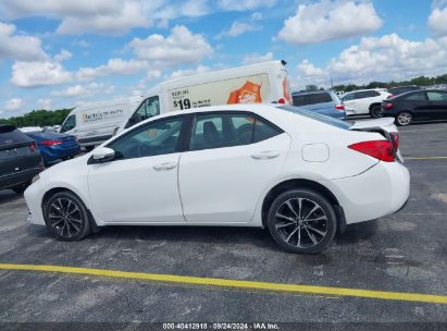 Lot #3035077664 2017 TOYOTA COROLLA SE