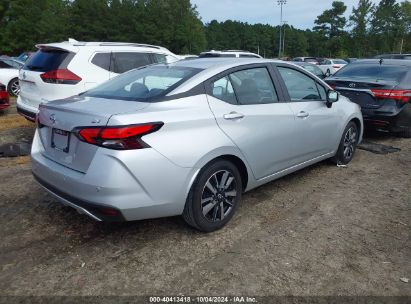 Lot #2992835120 2021 NISSAN VERSA SV XTRONIC CVT