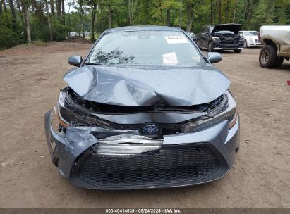 Lot #2997778272 2022 TOYOTA COROLLA HYBRID LE