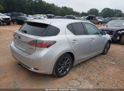 Lot #3037528361 2012 LEXUS CT 200H PREMIUM