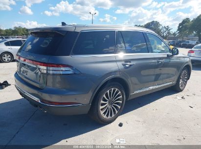 Lot #2995286188 2022 LINCOLN AVIATOR RESERVE