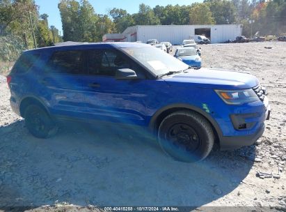 Lot #2997778260 2017 FORD UTILITY POLICE INTERCEPTOR