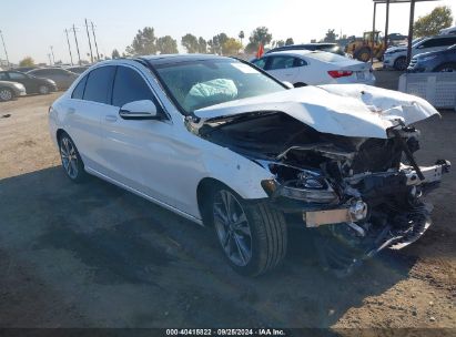 Lot #2992835181 2017 MERCEDES-BENZ C 300 LUXURY/SPORT