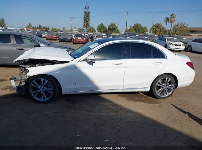 Lot #2992835181 2017 MERCEDES-BENZ C 300 LUXURY/SPORT