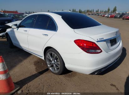 Lot #2992835181 2017 MERCEDES-BENZ C 300 LUXURY/SPORT