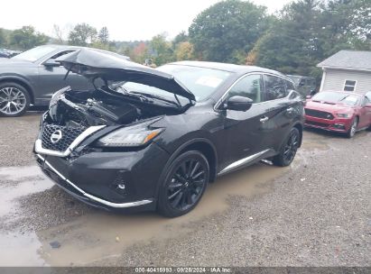 Lot #2992827707 2021 NISSAN MURANO SL INTELLIGENT AWD