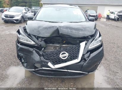 Lot #2992827707 2021 NISSAN MURANO SL INTELLIGENT AWD