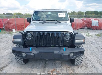 Lot #2997778238 2023 JEEP WRANGLER 4XE 4X4