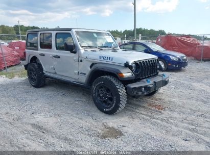 Lot #2997778238 2023 JEEP WRANGLER 4XE 4X4