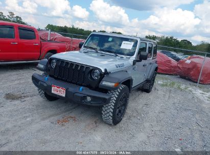 Lot #2997778238 2023 JEEP WRANGLER 4XE 4X4