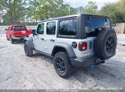 Lot #2997778238 2023 JEEP WRANGLER 4XE 4X4