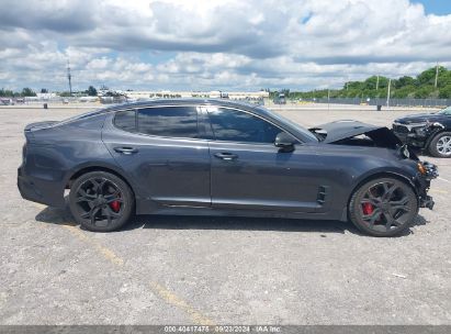 Lot #3050080947 2020 KIA STINGER GT