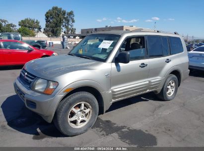 Lot #2992833302 2001 MITSUBISHI MONTERO XLS