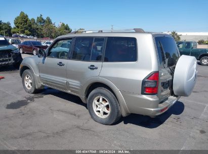 Lot #2992833302 2001 MITSUBISHI MONTERO XLS