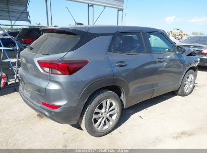 Lot #2992830307 2021 CHEVROLET TRAILBLAZER FWD LS