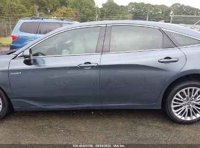 Lot #2996535110 2021 TOYOTA AVALON LIMITED HYBRID