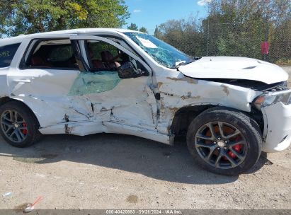 Lot #2992833941 2020 DODGE DURANGO SRT AWD