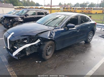 Lot #2996535107 2016 MAZDA MAZDA3 I SPORT