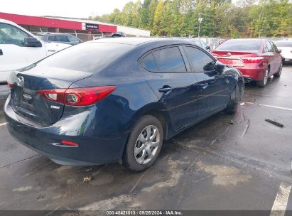 Lot #2996535107 2016 MAZDA MAZDA3 I SPORT