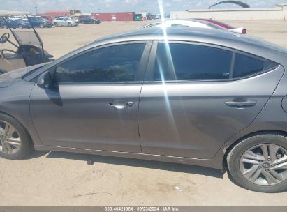 Lot #2978106859 2020 HYUNDAI ELANTRA SEL