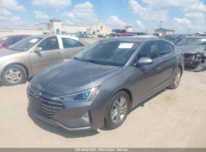 Lot #2978106859 2020 HYUNDAI ELANTRA SEL