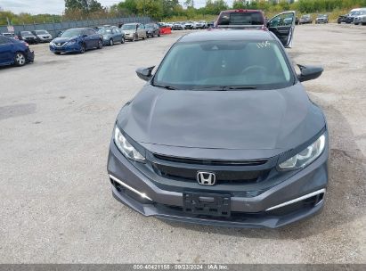 Lot #2992830732 2020 HONDA CIVIC LX