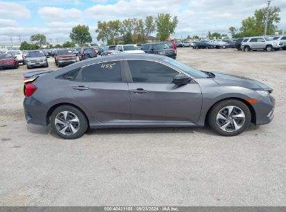 Lot #2992830732 2020 HONDA CIVIC LX