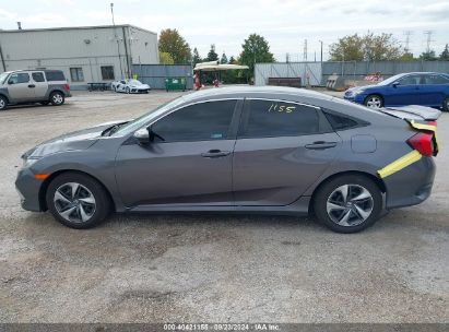 Lot #2992830732 2020 HONDA CIVIC LX