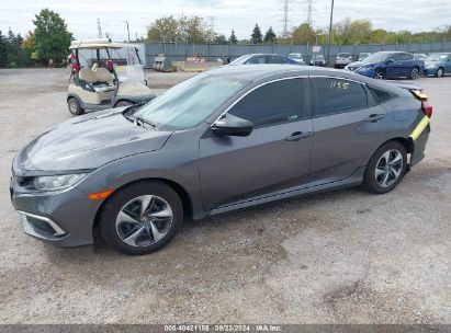 Lot #2992830732 2020 HONDA CIVIC LX