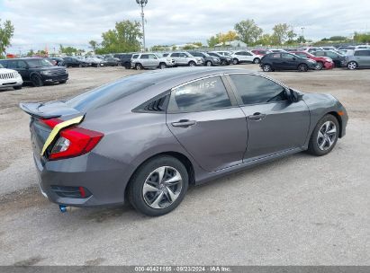 Lot #2992830732 2020 HONDA CIVIC LX