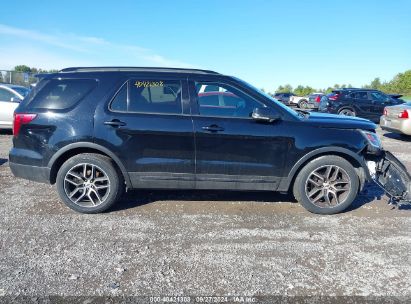 Lot #3035077628 2016 FORD EXPLORER SPORT