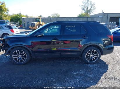 Lot #3035077628 2016 FORD EXPLORER SPORT