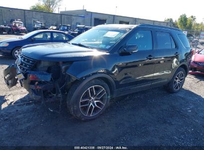 Lot #3035077628 2016 FORD EXPLORER SPORT