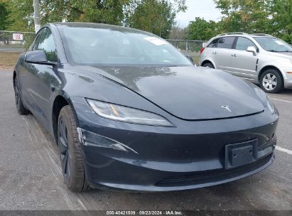 Lot #2992827661 2024 TESLA MODEL 3 REAR-WHEEL DRIVE