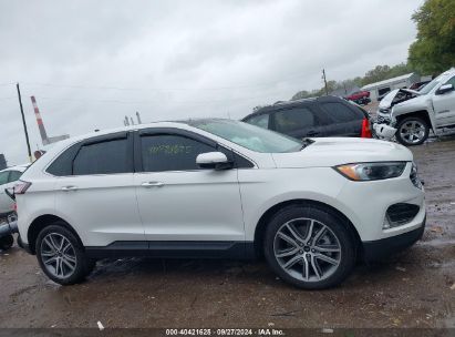 Lot #3035077624 2024 FORD EDGE TITANIUM