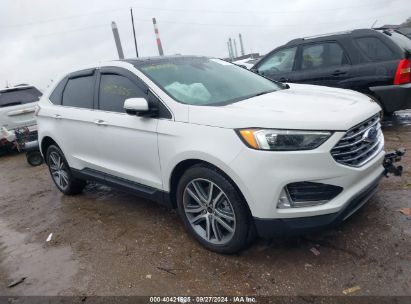 Lot #3035077624 2024 FORD EDGE TITANIUM