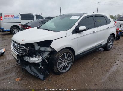 Lot #3035077624 2024 FORD EDGE TITANIUM