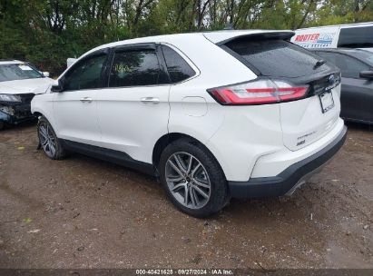 Lot #3035077624 2024 FORD EDGE TITANIUM