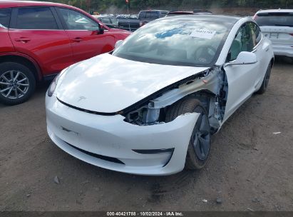 Lot #2992818207 2020 TESLA MODEL 3 STANDARD RANGE PLUS REAR-WHEEL DRIVE/STANDARD RANGE REAR-WHEEL DRIVE