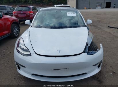 Lot #2992818207 2020 TESLA MODEL 3 STANDARD RANGE PLUS REAR-WHEEL DRIVE/STANDARD RANGE REAR-WHEEL DRIVE