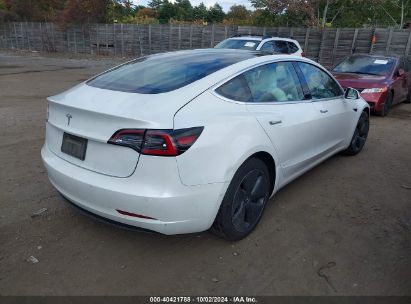 Lot #2992818207 2020 TESLA MODEL 3 STANDARD RANGE PLUS REAR-WHEEL DRIVE/STANDARD RANGE REAR-WHEEL DRIVE