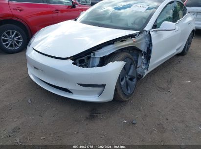 Lot #2992818207 2020 TESLA MODEL 3 STANDARD RANGE PLUS REAR-WHEEL DRIVE/STANDARD RANGE REAR-WHEEL DRIVE