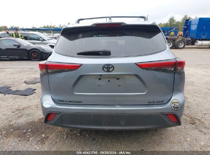 Lot #2992818209 2021 TOYOTA HIGHLANDER XLE