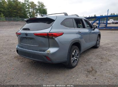 Lot #2992818209 2021 TOYOTA HIGHLANDER XLE