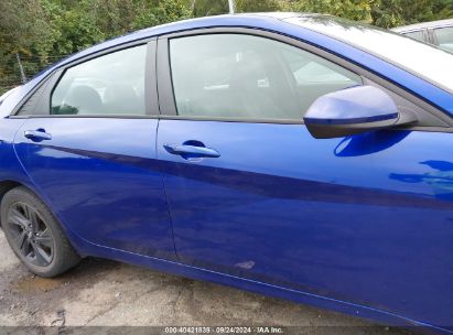 Lot #2996535097 2022 HYUNDAI ELANTRA SEL