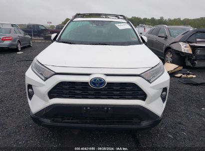 Lot #2992827649 2021 TOYOTA RAV4 HYBRID XLE