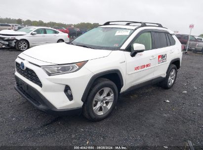 Lot #2992827649 2021 TOYOTA RAV4 HYBRID XLE