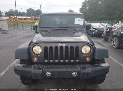 Lot #2996535094 2017 JEEP WRANGLER UNLIMITED SPORT 4X4